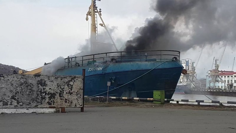 Судно Хугин Мурманск