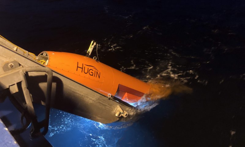 Подводный аппарат Хугин Норвегия 1995