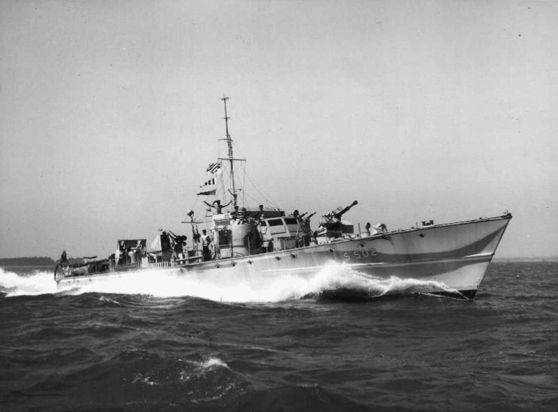Артиллерийский катер MGB-502