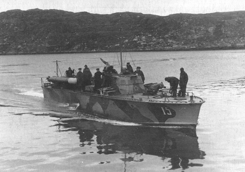 Советский торпедный катер "тка-15"