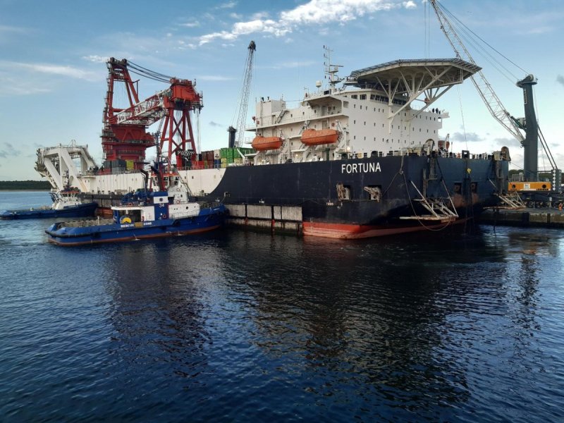 Трубоукладчик Фортуна Nord Stream 2