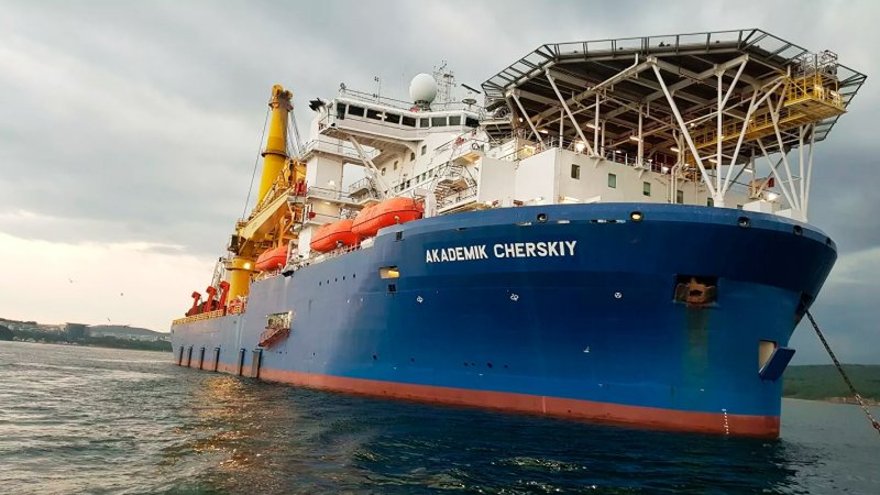 Академик Черский Северный поток 2