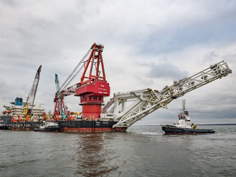 Трубоукладчик Фортуна Nord Stream 2