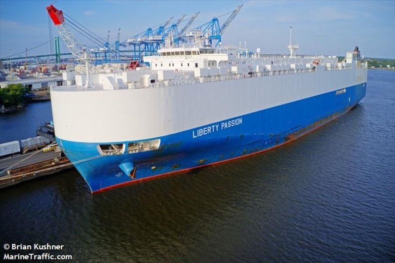 Американское транспортное судно Liberty passion