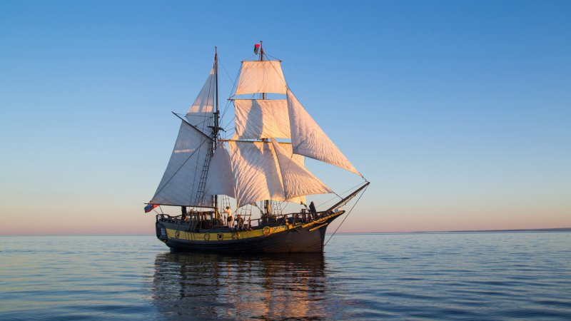 Бригантина корабль парусный