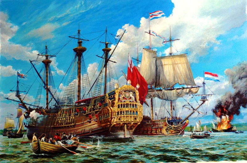 HMS Royal Charles 1673