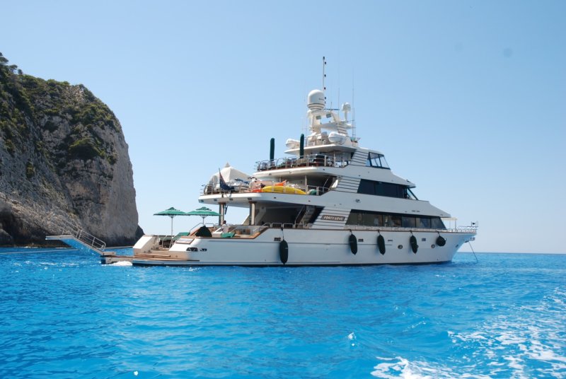 The Yacht "Forty Love"