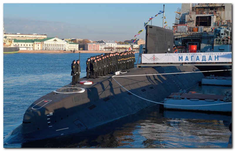 Дизель-электрическая подводная лодка Магадан