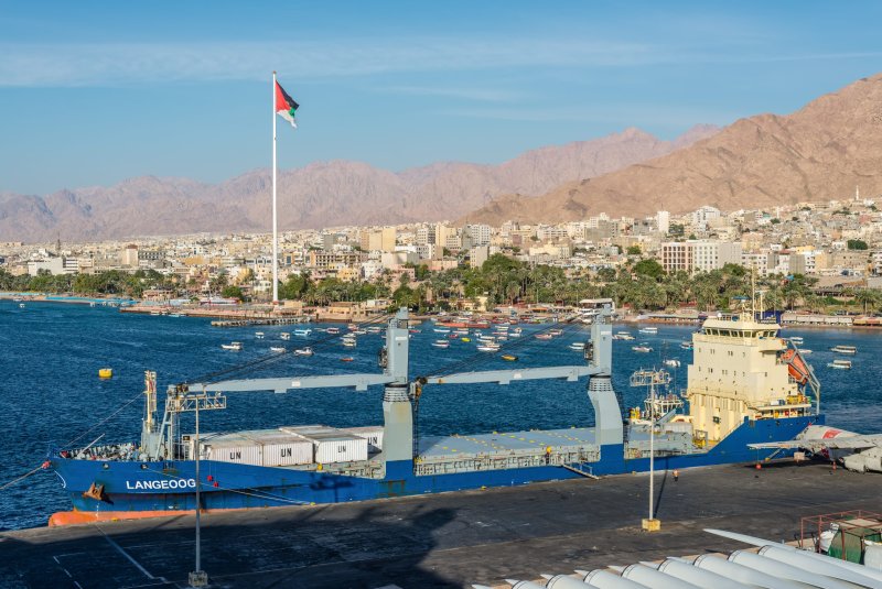Порт Aqaba Jordan