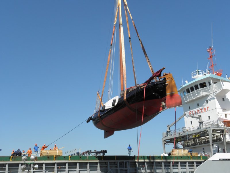Ship Barge парусная