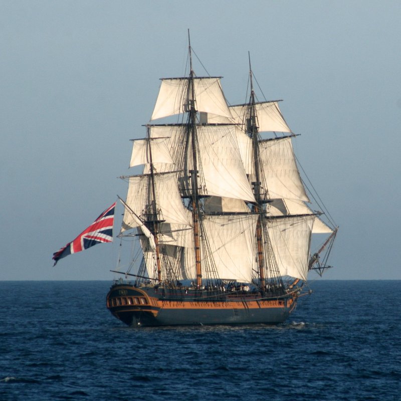 Британского парусника «HMS Surprise»