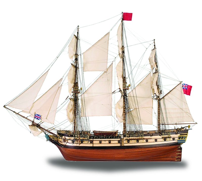 Модель корабля HMS Surprise масштаб 1 48