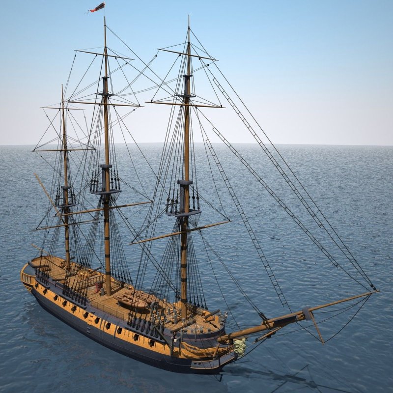 HMS Surprise модель