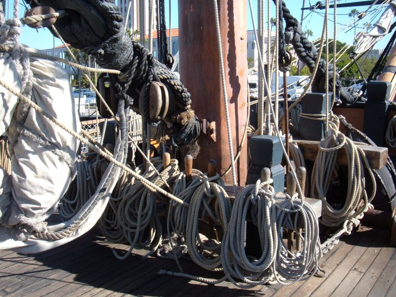 HMS Surprise Deck