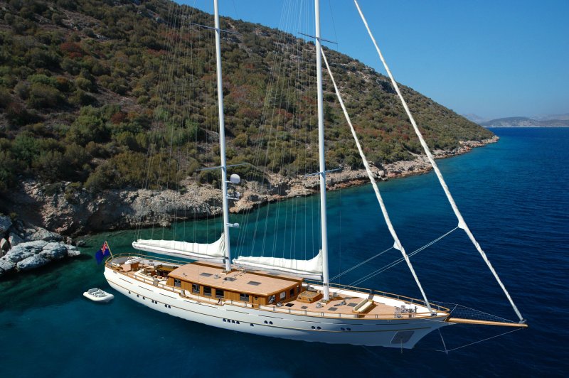 Sailing Yacht a парусная яхта