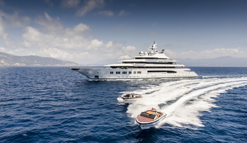 Яхта Mistral Lurssen