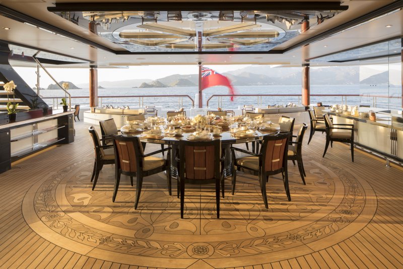 Яхта Amadea