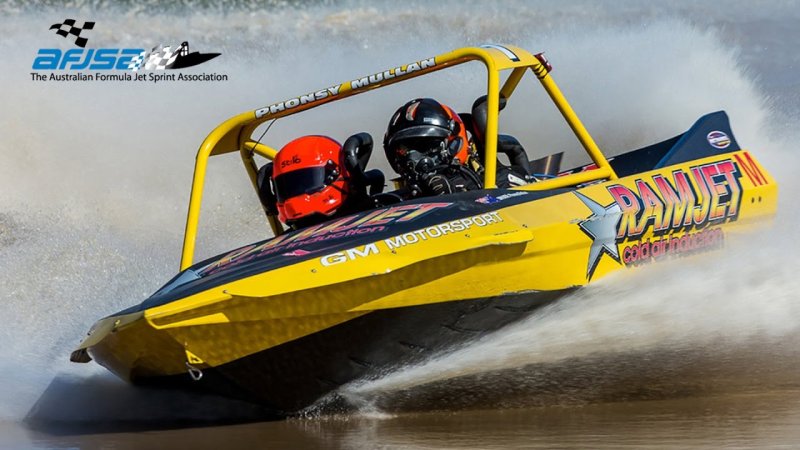 Jet sprinting Boat v8