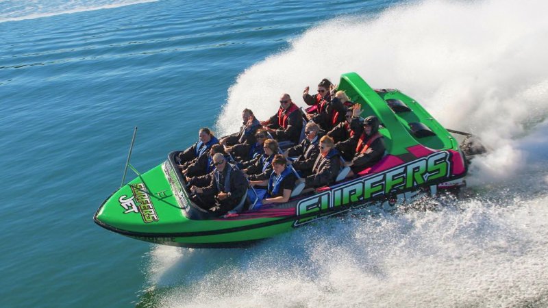 Jet sprinting Boat v8