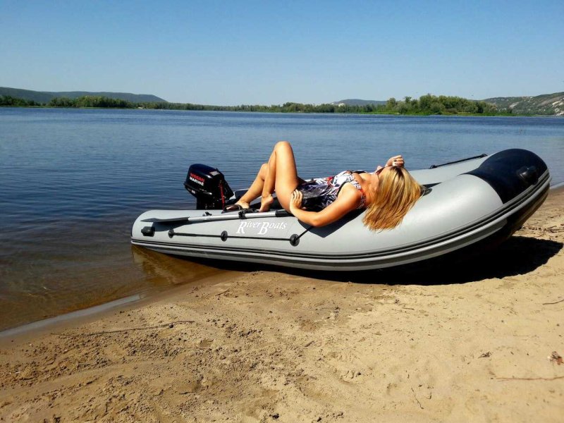 Лодка ПВХ С мотором