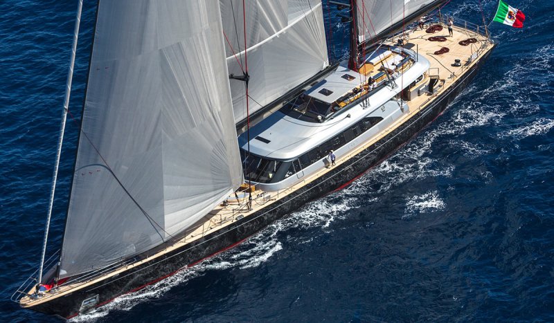 Парусная Океанская яхта Perini Navi