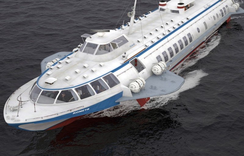Комета судно на подводных крыльях СССР