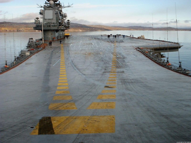 ТАВКР Кузнецов палуба