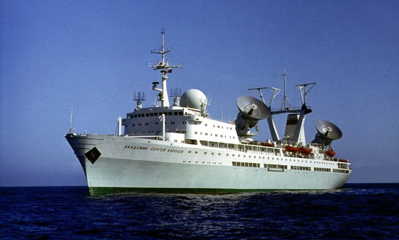 Научно исследовательское судно академик Королев