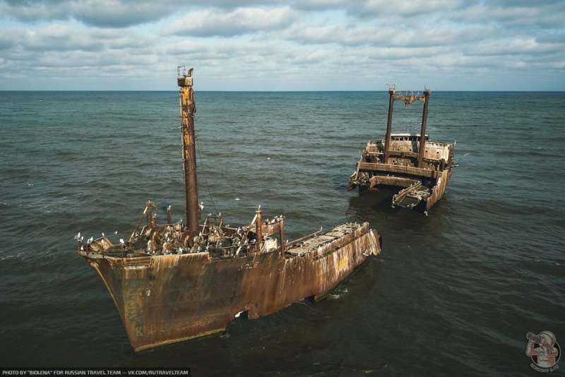 Корабль на мели Углегорск Сахалинская область