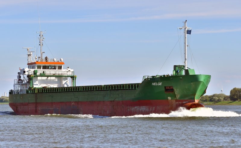 Нидерландский сухогруз