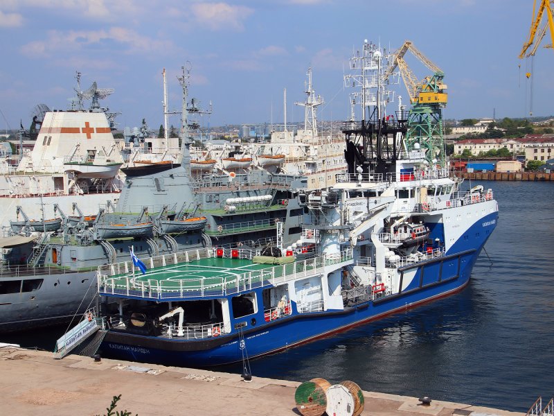 Морской буксир пр 23470