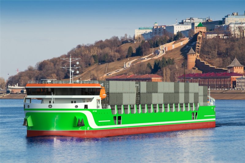 Контейнеровоз 340 teu