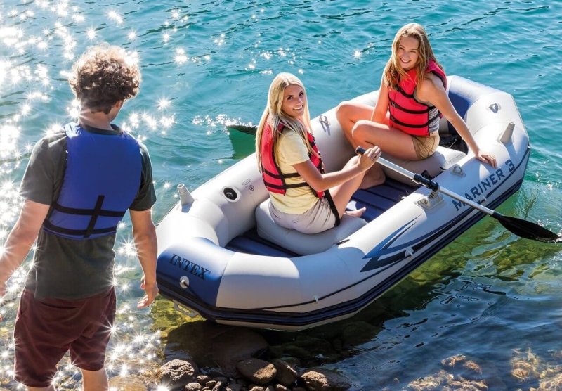 Надувная лодка Intex Mariner 3