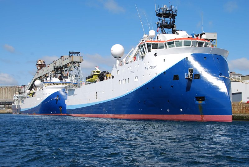 Seismic research Vessel