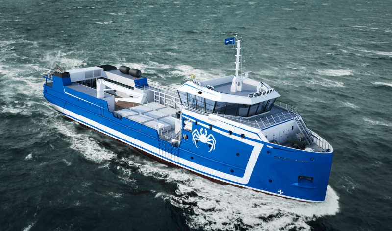 Краболовное судно Damen 5712