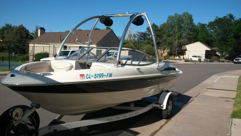 190 SR Maxum катер