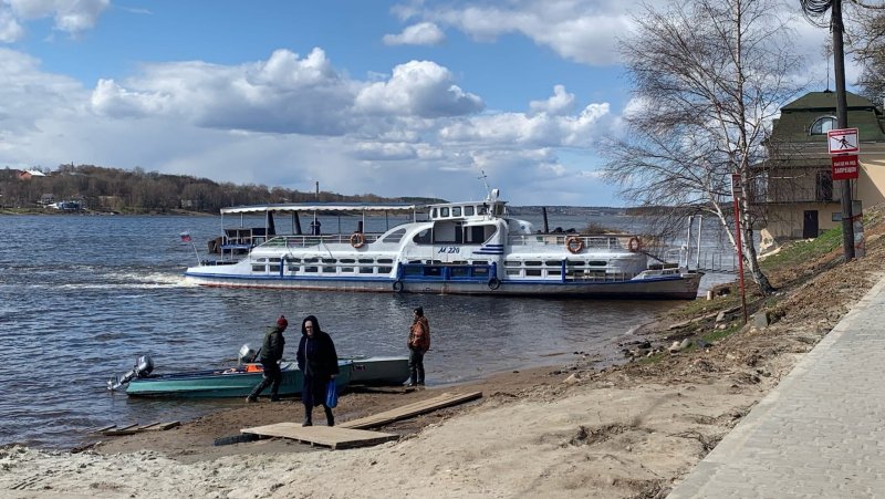 Мель на Волге