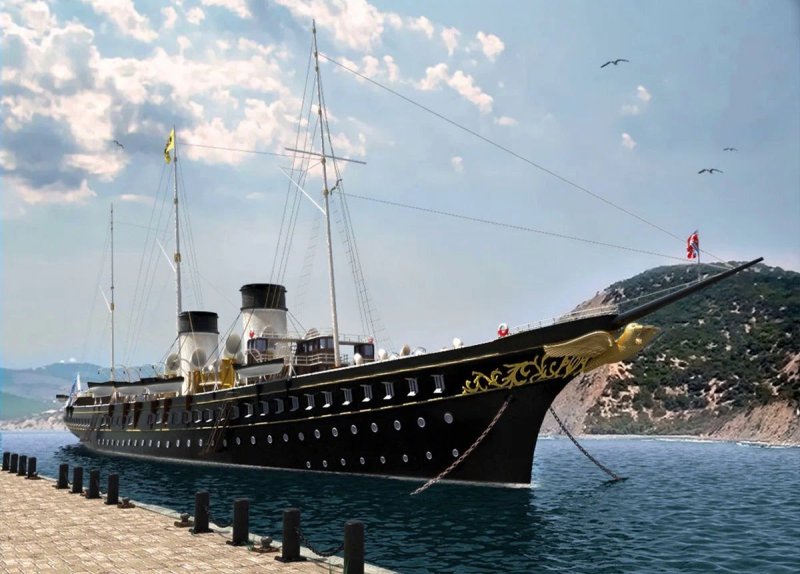 Штандарт корабль Николая 2