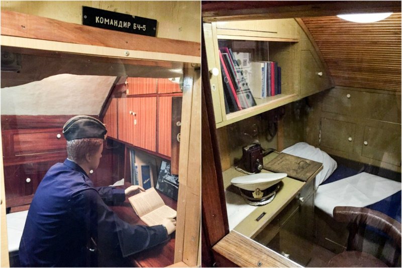 Подводная лодка акула каюта капитана