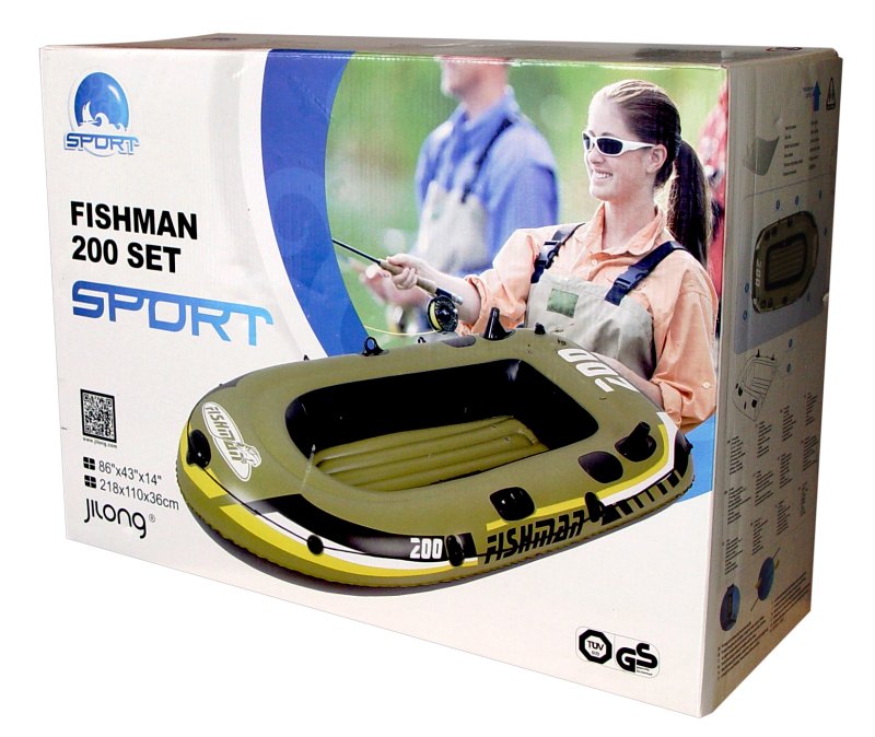 Лодка Jilong Fishman 350 Set