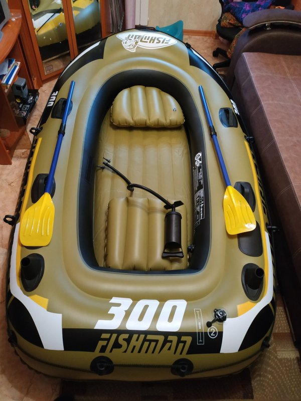 Лодка Jilong Fishman 350 Set