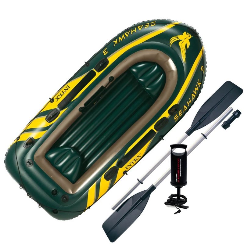 Надувная лодка Intex Seahawk-3 Set