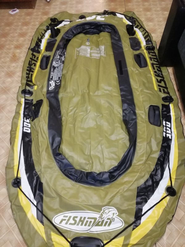 Лодка надувная Jilong Fishman 300set,с веслами и насосом,252х125х40 см отзывы