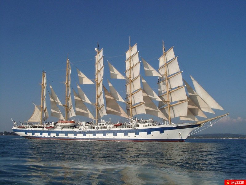 Корабль клипер парусник