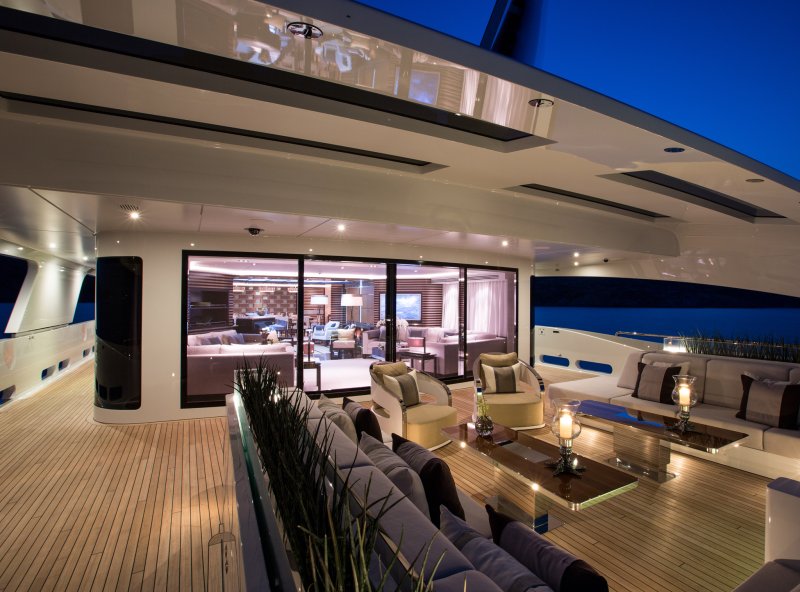 Mega Yacht Nord интерьер