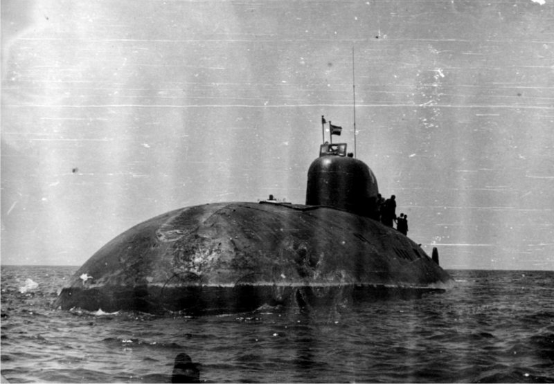 Атомная подводная лодка к 438