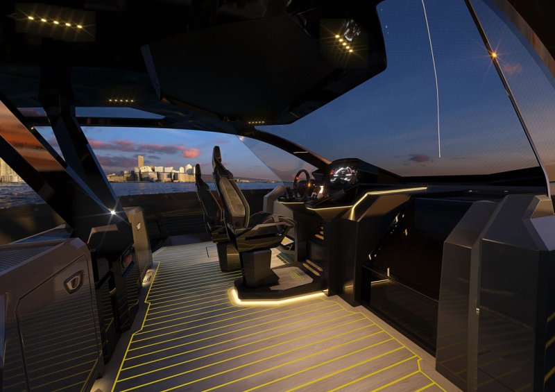 Lamborghini 63 Yacht by Tecnomar
