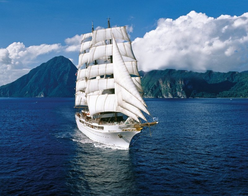 Sea cloud 2 парусник