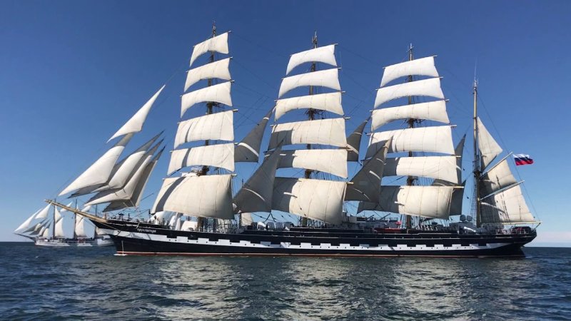 Крузенштерн Барк 2000 год гонка