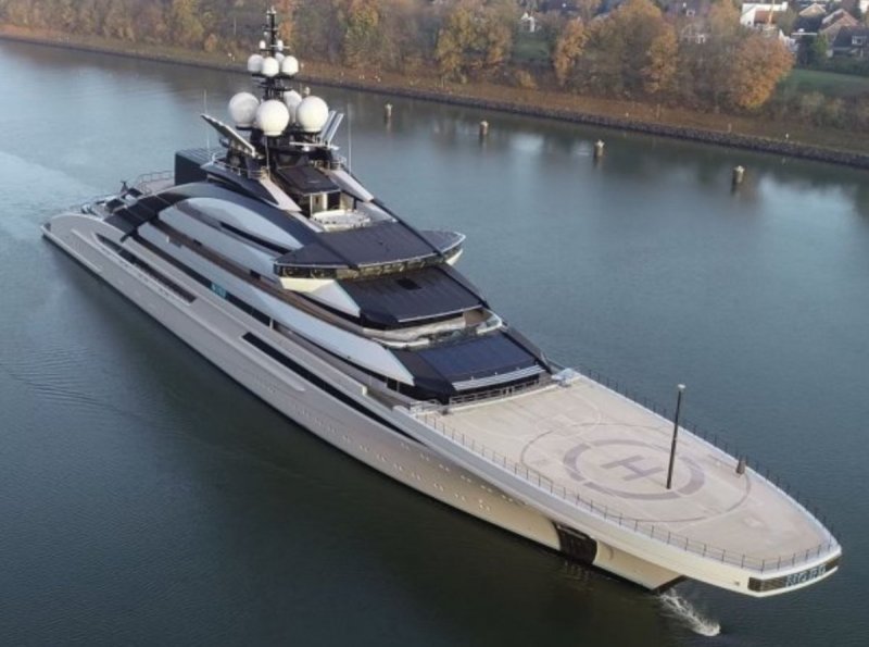 Яхта Норд Алексея Мордашова